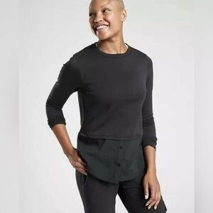 ATHLETA gallery travel commute work top casual on top work on the bottom XXS